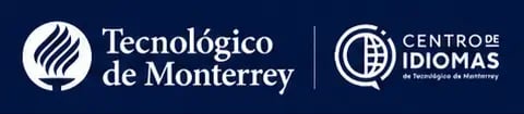 Logotipos del Tecnológico de Monterrey y Centro de Idiomas